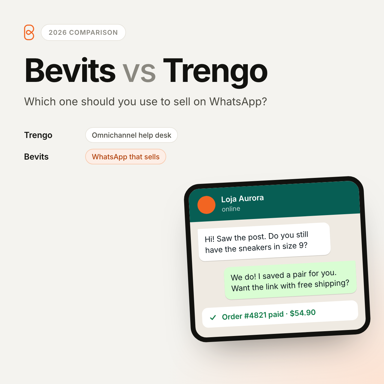 Bevits vs Trengo: Which One Should You Use to Sell on WhatsApp in 2026?